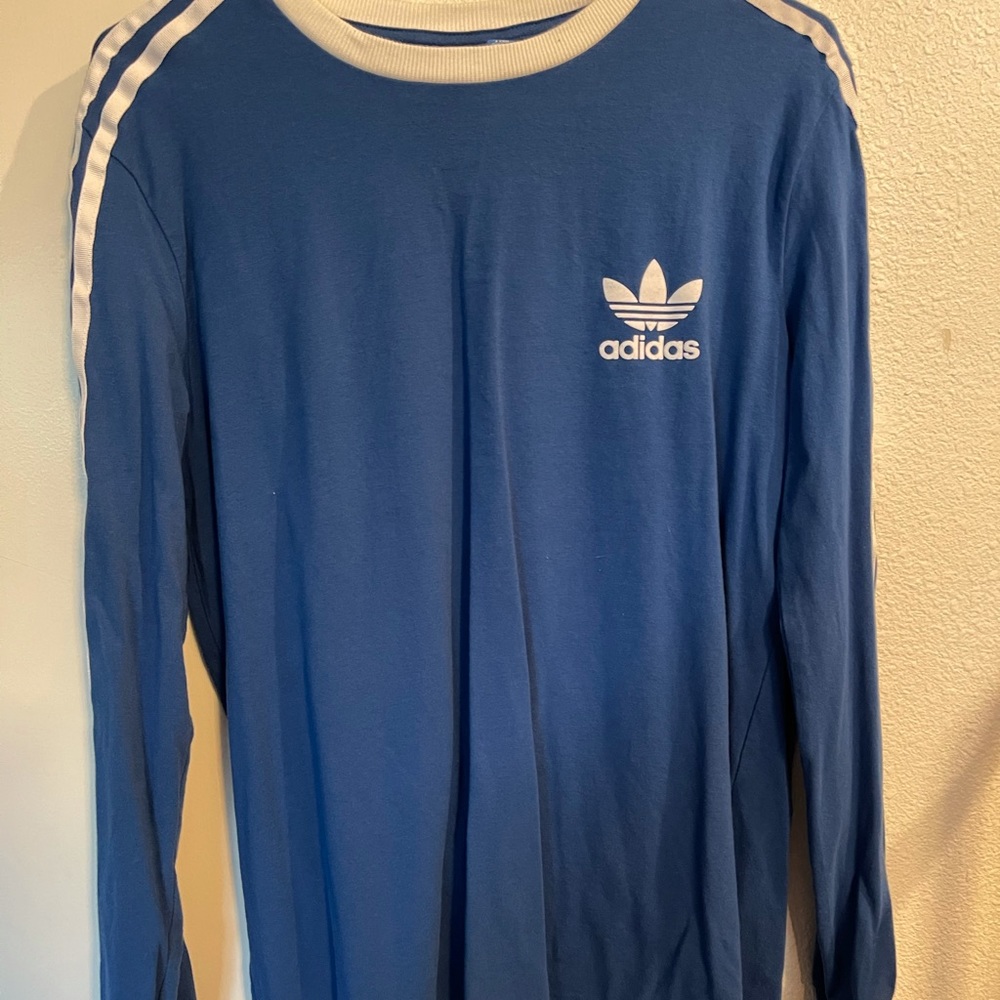 Adidas three stripe shirt